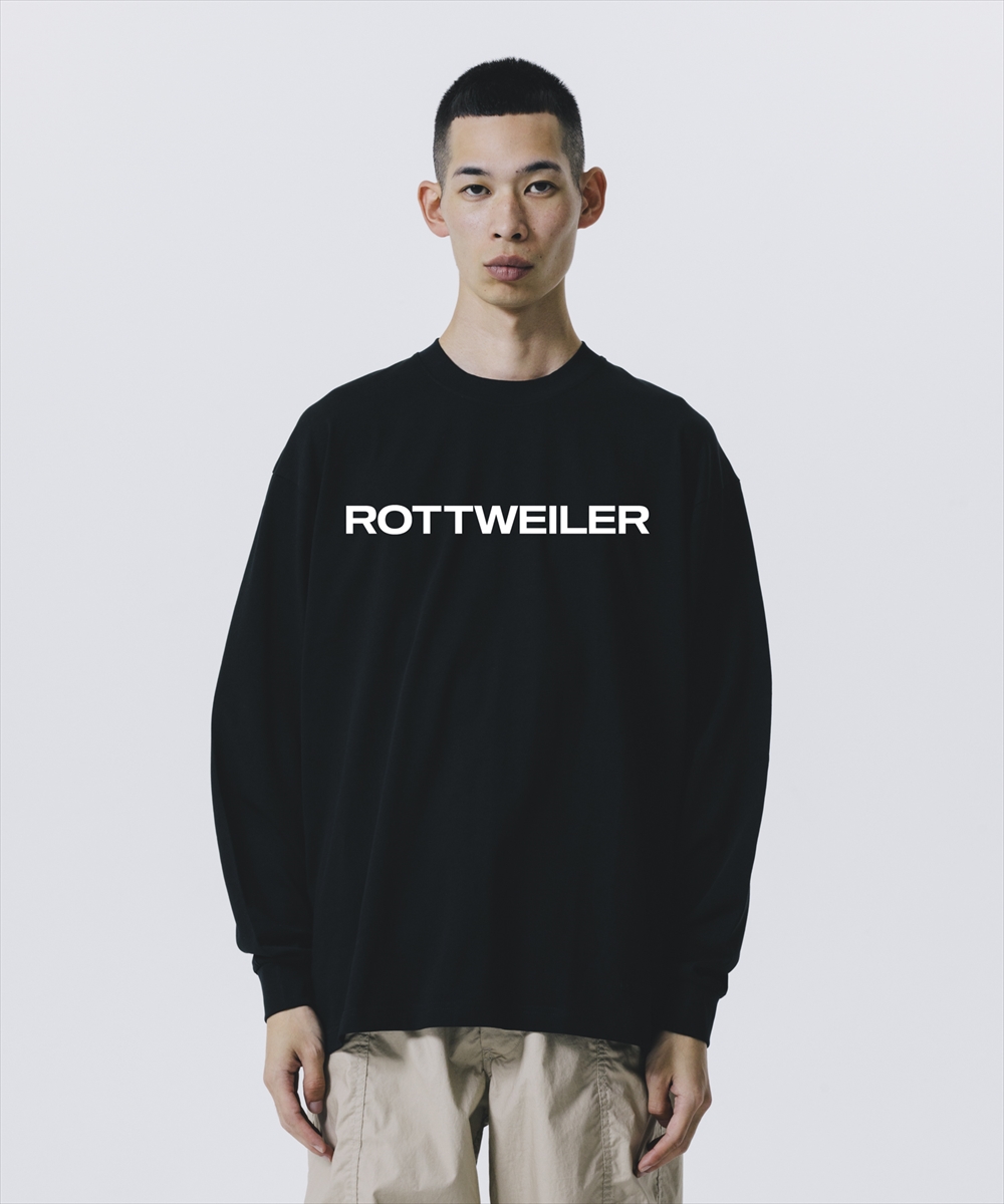 画像: 【30%OFF】ROTTWEILER/R9 LOGO LS TEE（BLACK）［オリジナル長袖T-25春夏］