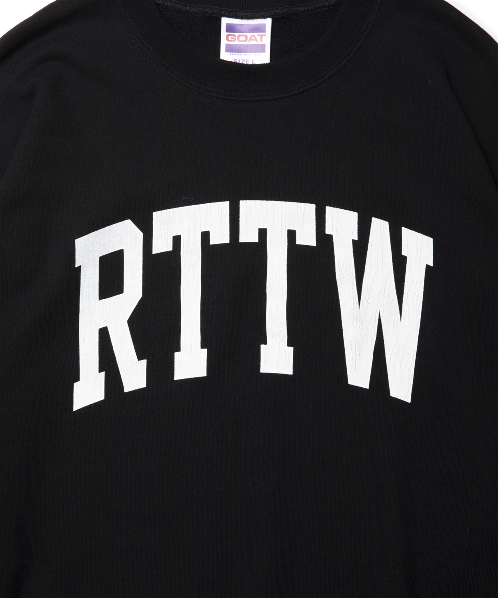 画像: ROTTWEILER/RTTW SWEATER（BLACK）［クルーネックスウェット-25春夏］