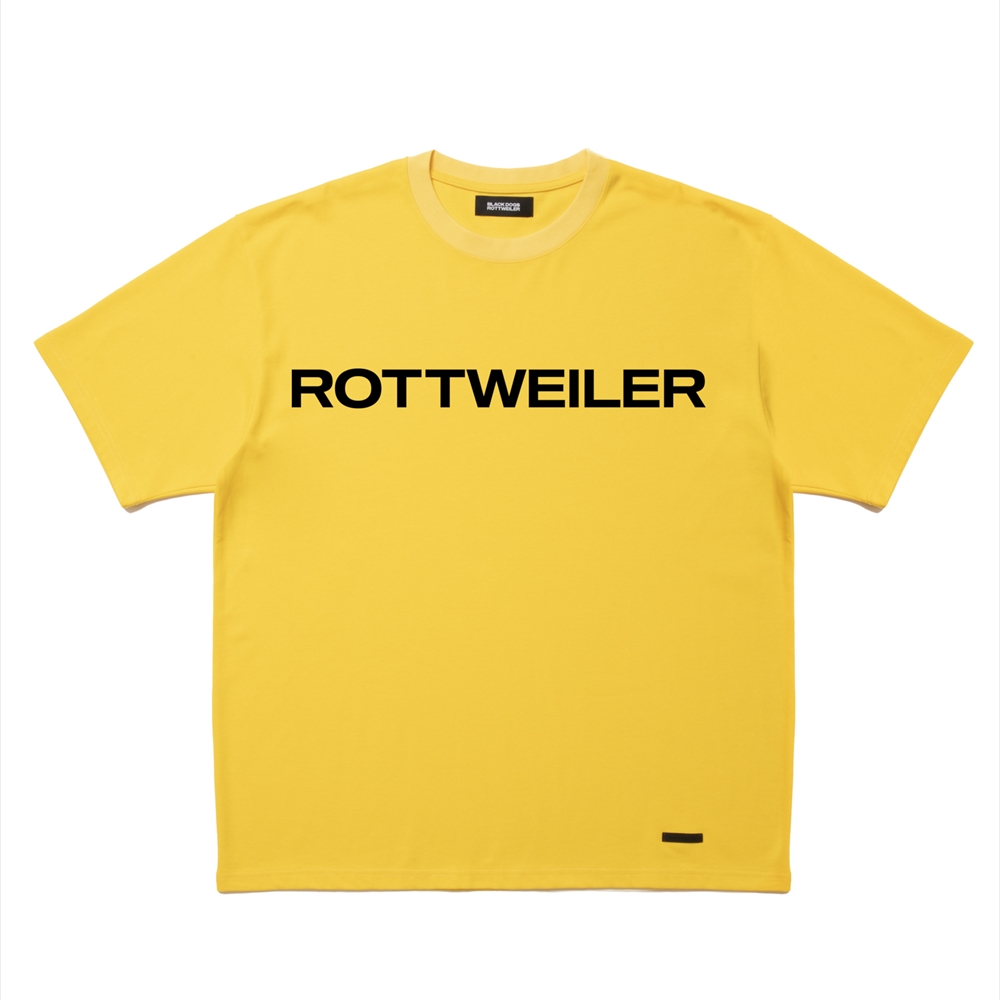 画像: ROTTWEILER/R9 LOGO TEE（YELLOW）［オリジナルT-25春夏］