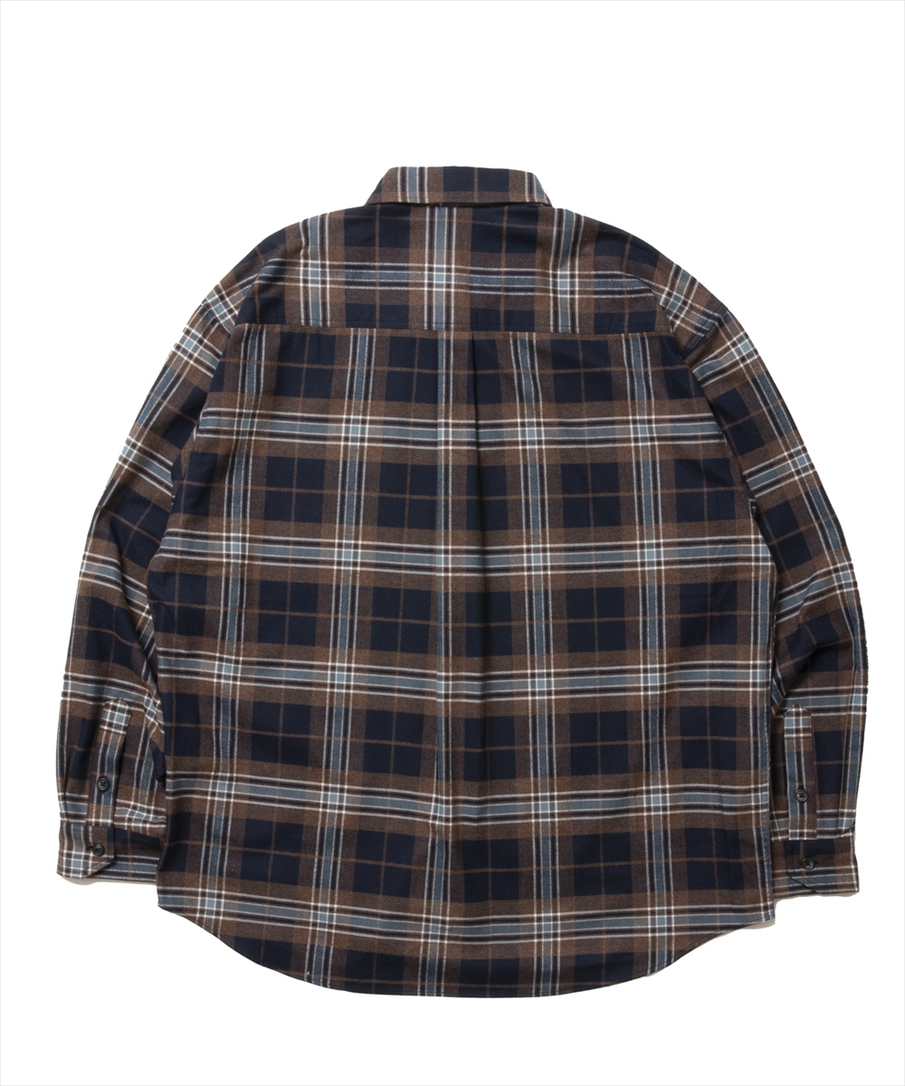 画像: ROTTWEILER/R9 BRUSHED TWILL SHIRT（BROWN）［ブラッシュドツイルシャツ-25春夏］