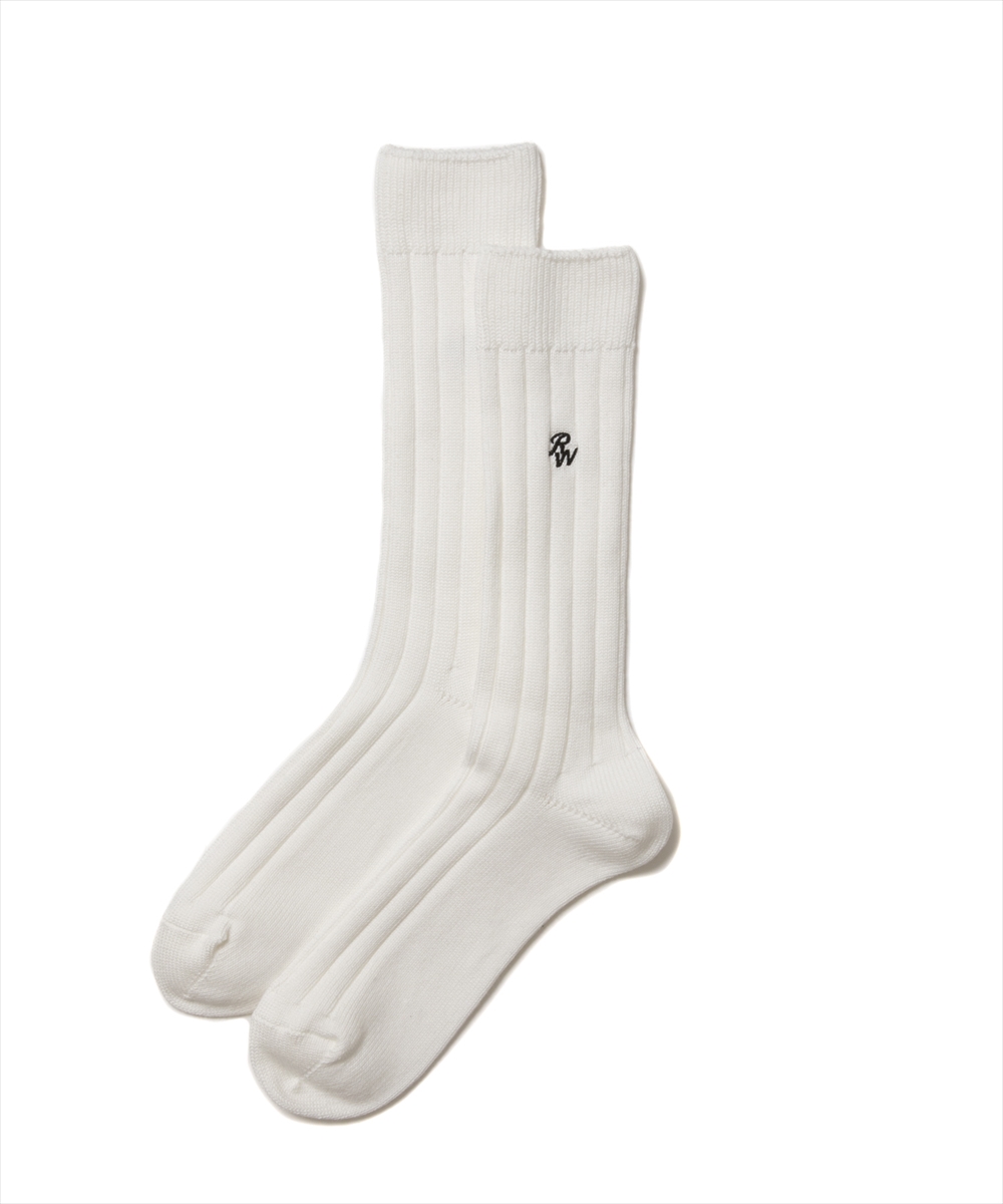 画像: ROTTWEILER/R9 PURPLE SOX（WHITE）［ソックス-25春夏］