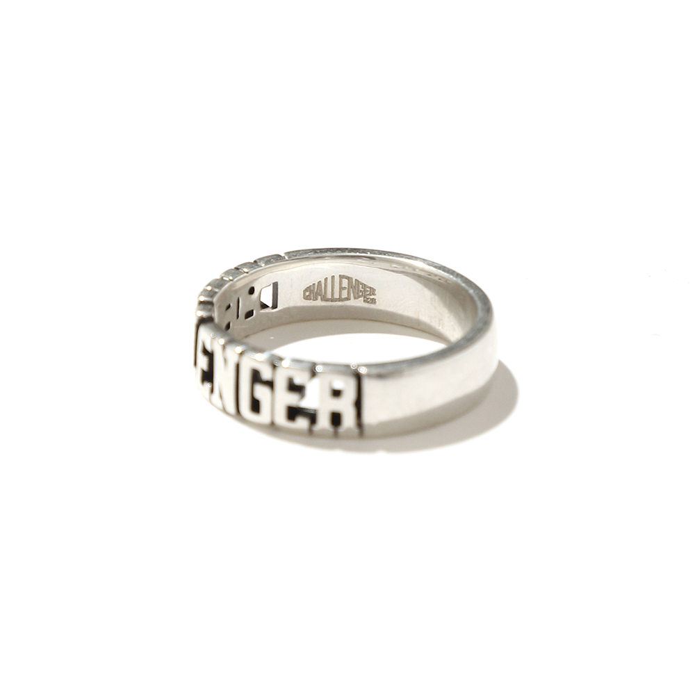 画像: CHALLENGER/LOGO RING（SILVER）［ロゴリング-25春夏］