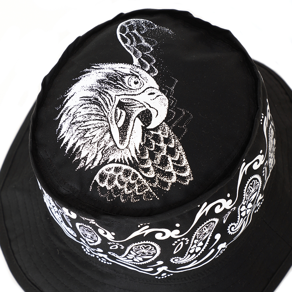 画像: CHALLENGER/BANDANA HAT（BLACK）［バンダナハット-25春夏］