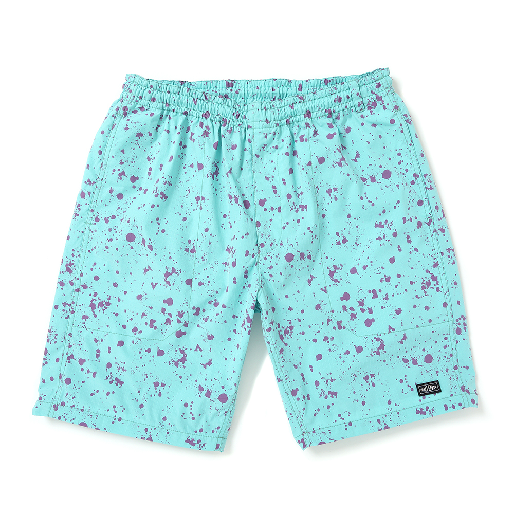 画像: CHALLENGER/SPLATTER MARINE SHORTS（MINT）［スプラッターマリンショーツ-25春夏］