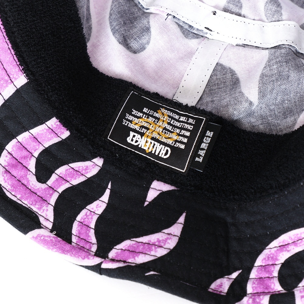 画像: CHALLENGER/FIRE HAT（PURPLE/BLACK）［ファイヤーハット-25春夏］