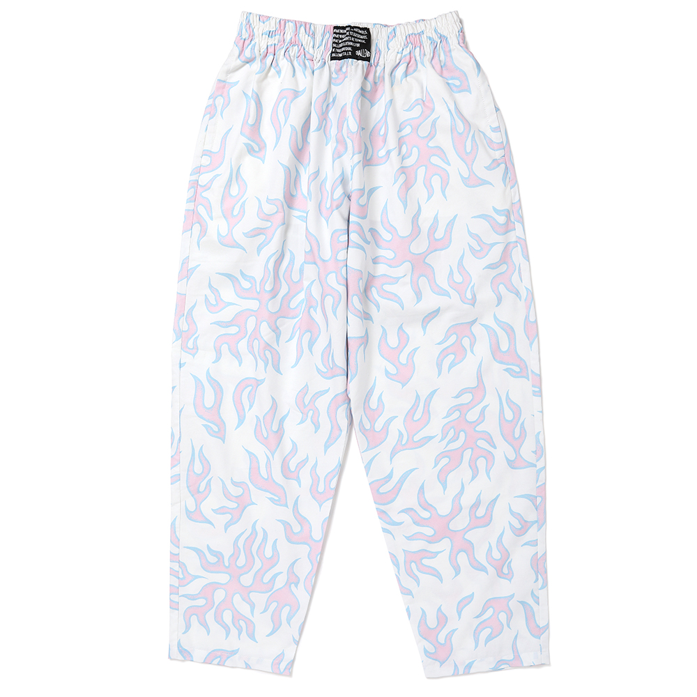 画像: CHALLENGER/FIRE PANTS（LT PINK/WHITE）［ファイヤーパンツ-25春夏］