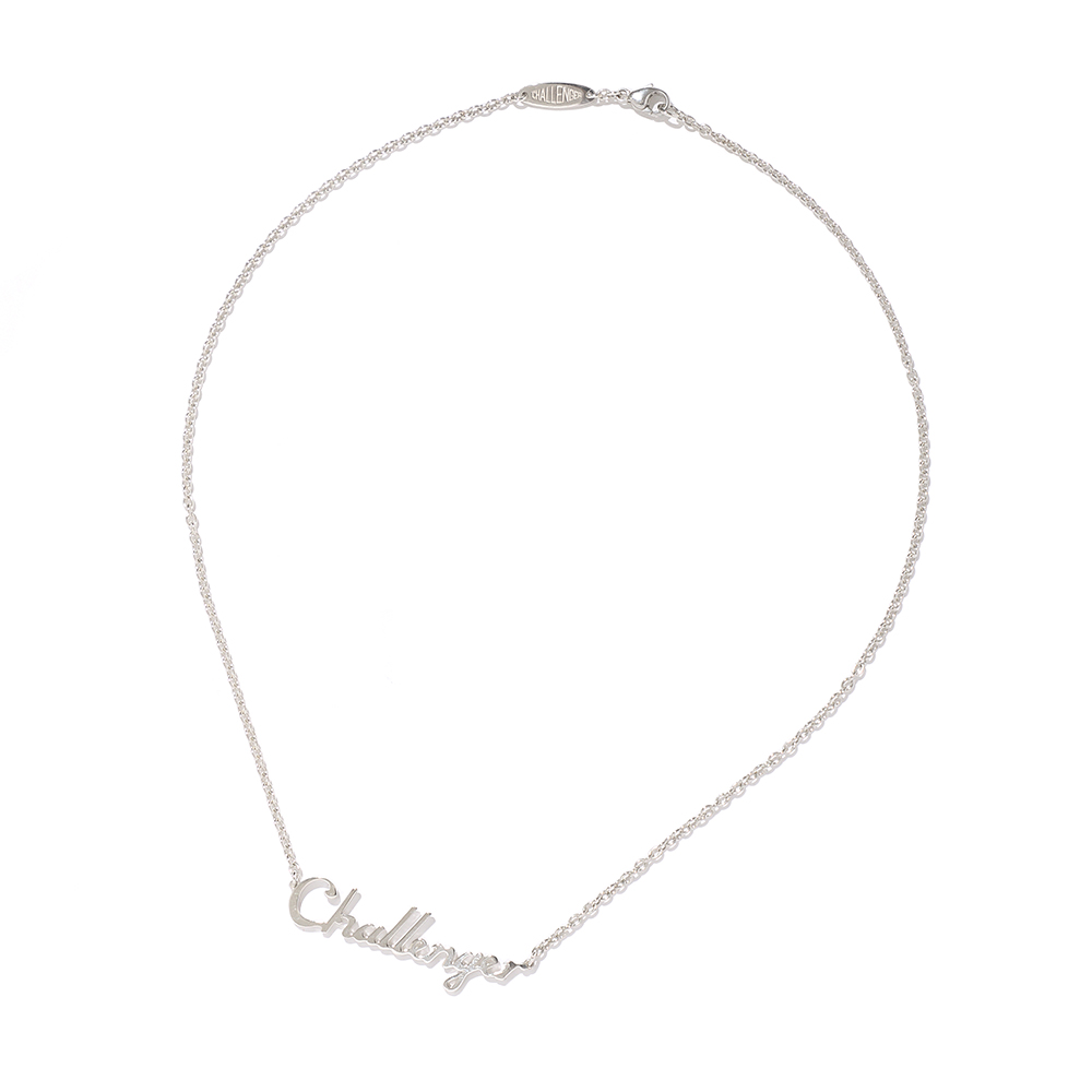 画像: CHALLENGER/LOGO NECKLACE（SILVER）［ロゴネックレス-25春夏］