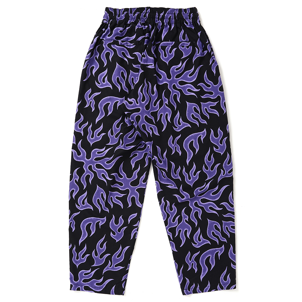 画像: CHALLENGER/FIRE PANTS（PURPLE/BLACK）［ファイヤーパンツ-25春夏］