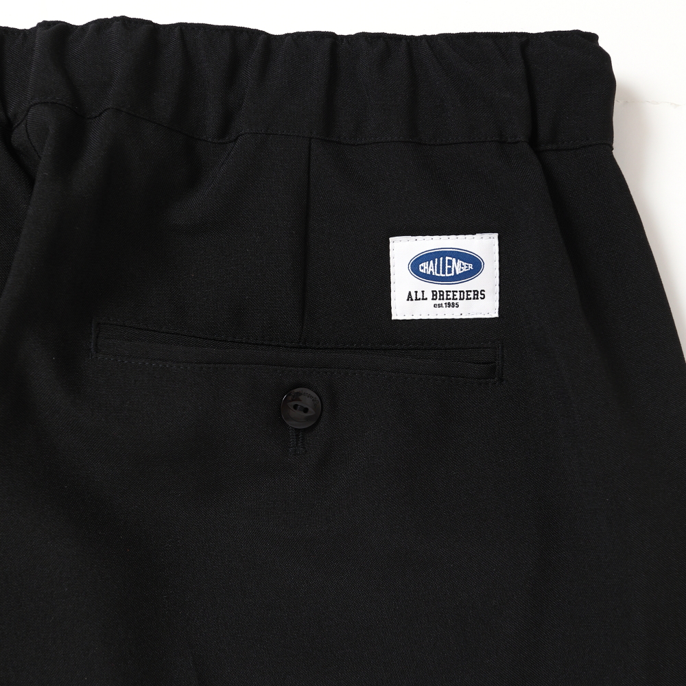 画像: CHALLENGER/PANAMA PANTS（BLACK）［パナマパンツ-25春夏］