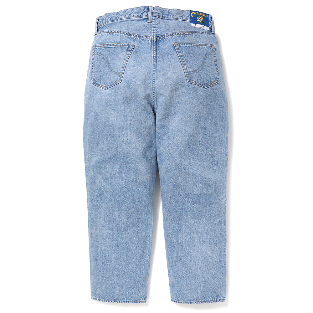 画像: CHALLENGER/DENIM PANTS（WASHED INDIGO）［デニムパンツ-25春夏］