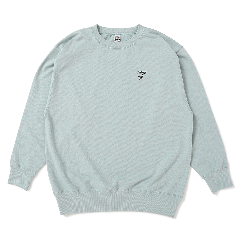 画像: CHALLENGER/SCORPION C/N SWEAT（MINT）［クルーネックスウェット-25春夏］