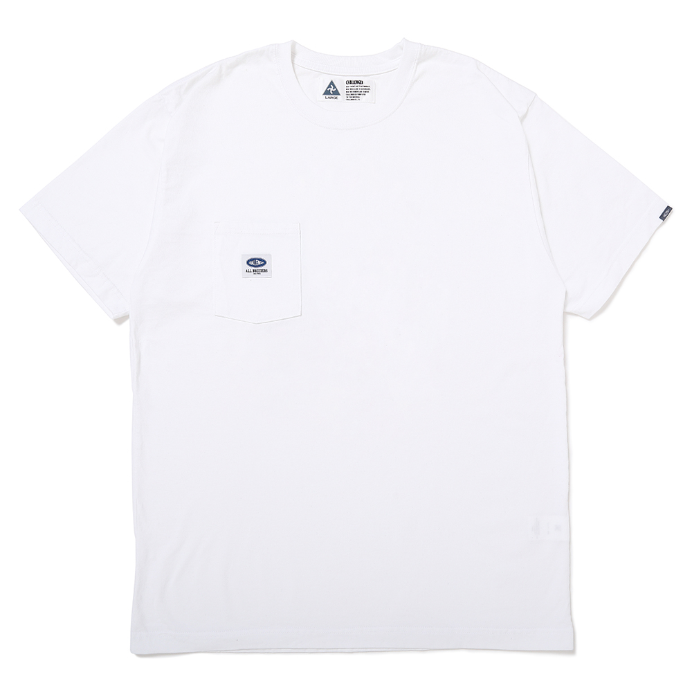 画像: CHALLENGER/COCKTAIL POCKET TEE（WHITE）［プリントポケT-25春夏］