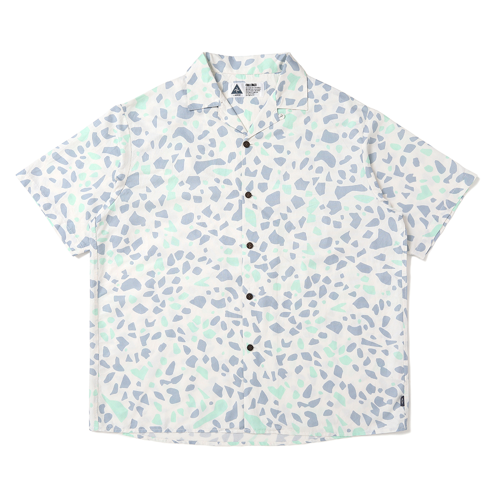 画像: CHALLENGER/S/S STONE SHIRT（WHITE）［ストーンシャツ-25春夏］