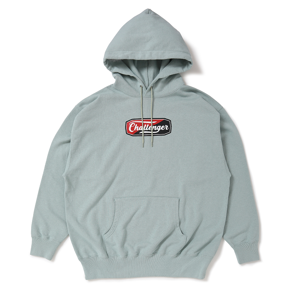 画像: CHALLENGER/TWO TONE LOGO HOODIE（MINT）［プルオーバーパーカー-25春夏］