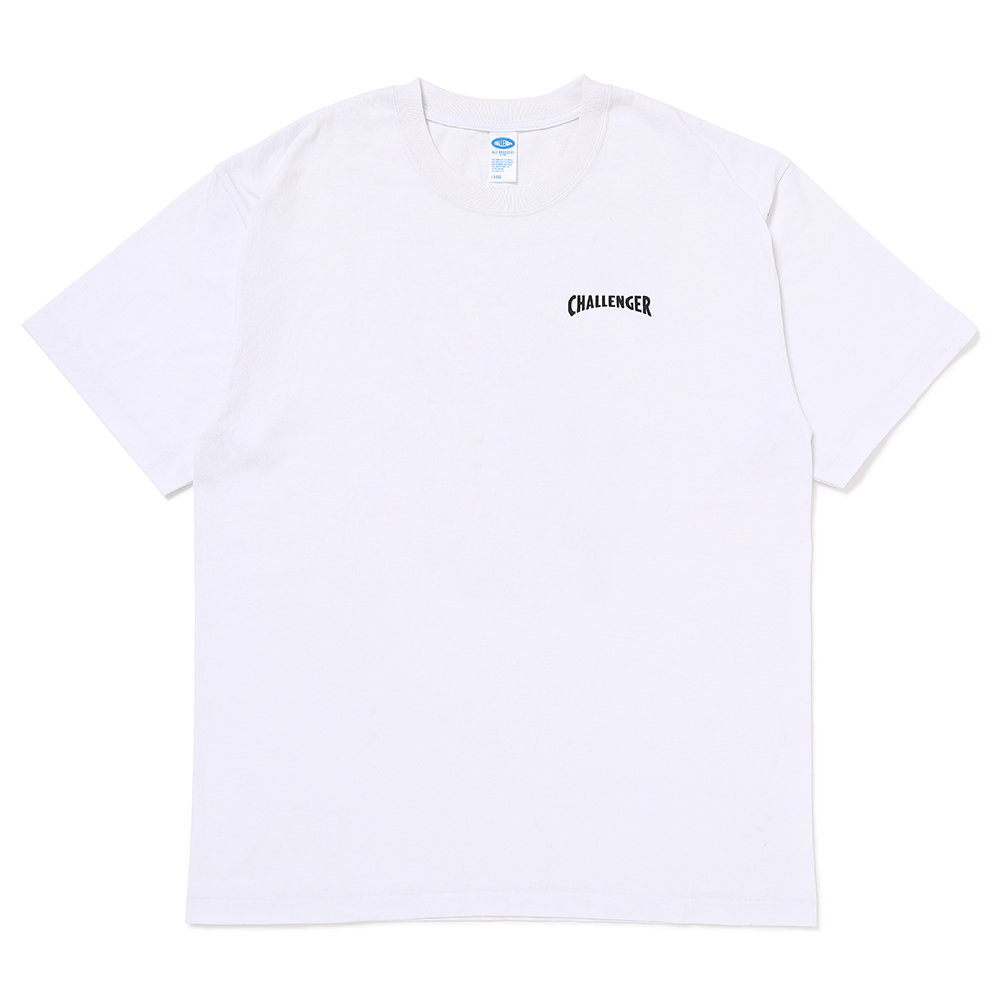 画像: CHALLENGER/HEY DUCK TEE（WHITE）［プリントT-25春夏］