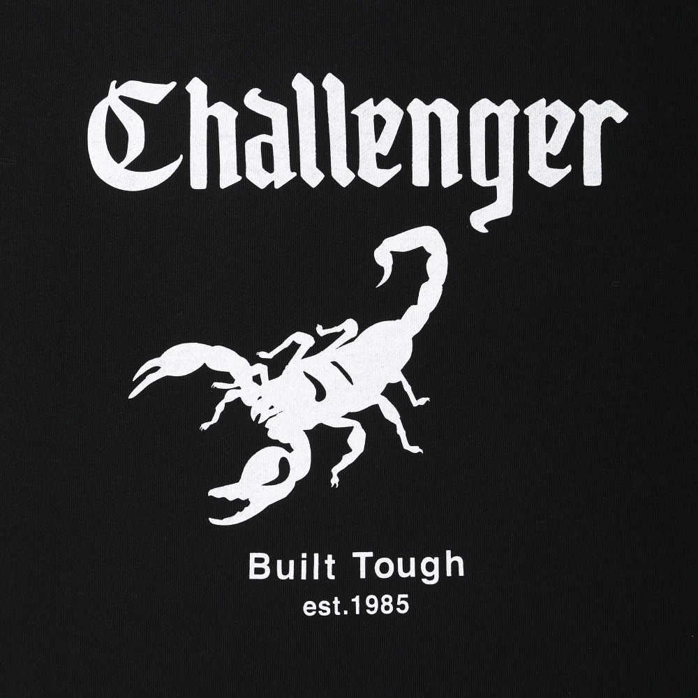 画像: CHALLENGER/SCORPION C/N SWEAT（BLACK）［クルーネックスウェット-25春夏］