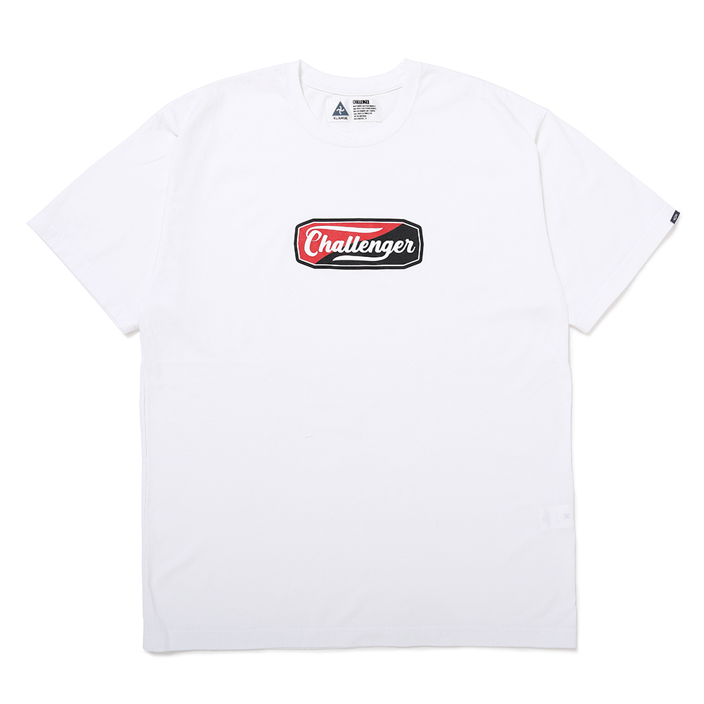 画像: CHALLENGER/TWO TONE LOGO TEE（WHITE）［プリントT-25春夏］