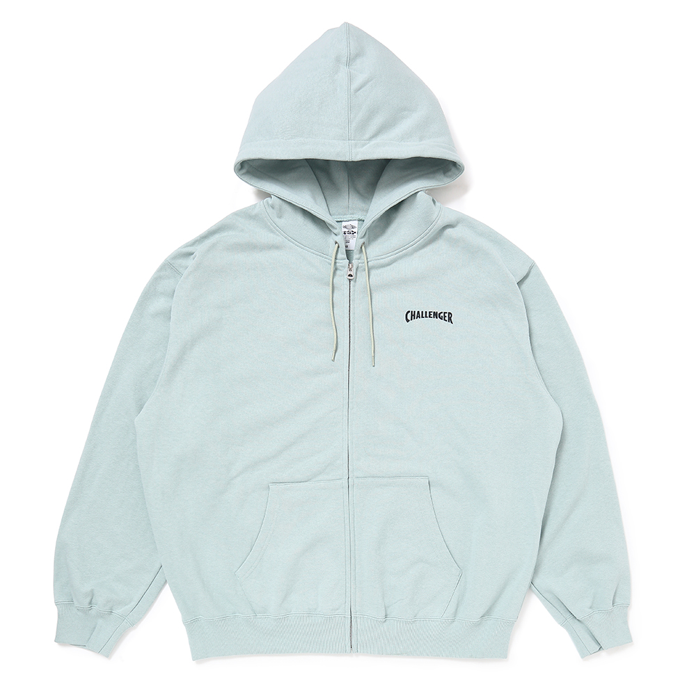 画像: CHALLENGER/HEY DUCK ZIP HOODIE（MINT）［ジップフーディー-25春夏］