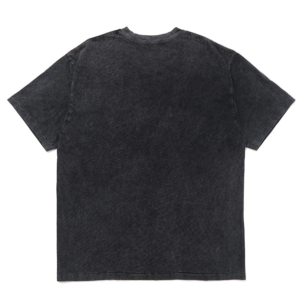 画像: CHALLENGER/PUNK GIRL TEE（PEPPER BLACK）［ピグメント染めプリントT-25春夏］