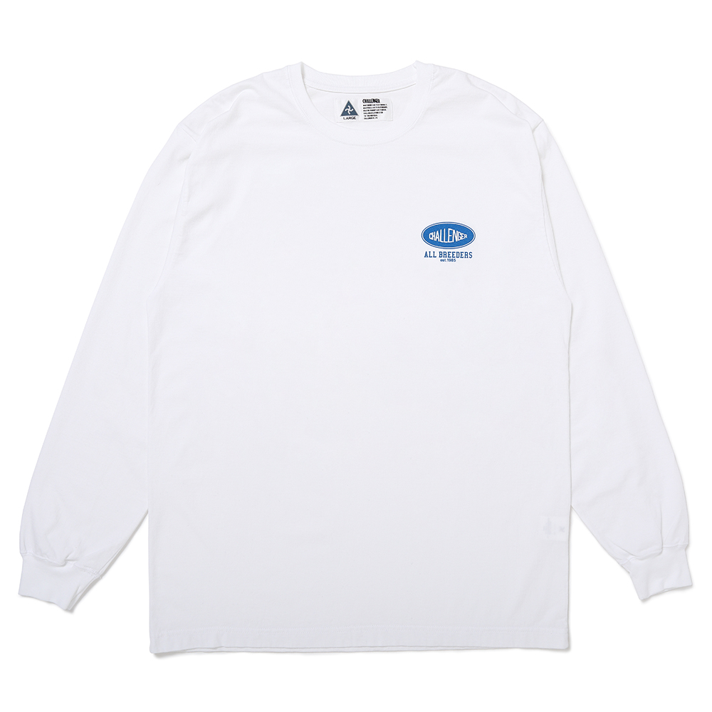 画像: CHALLENGER/L/S FROG TEE（WHITE）［プリント長袖T-25春夏］