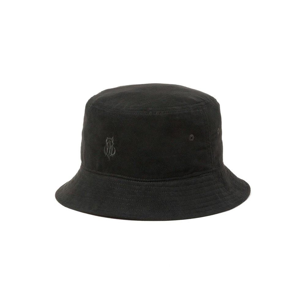 画像: 【30%OFF】CALEE/FAUX SUEDE BUCKET HAT（BLACK）［フェイクスウェードバケットハット-24秋冬］