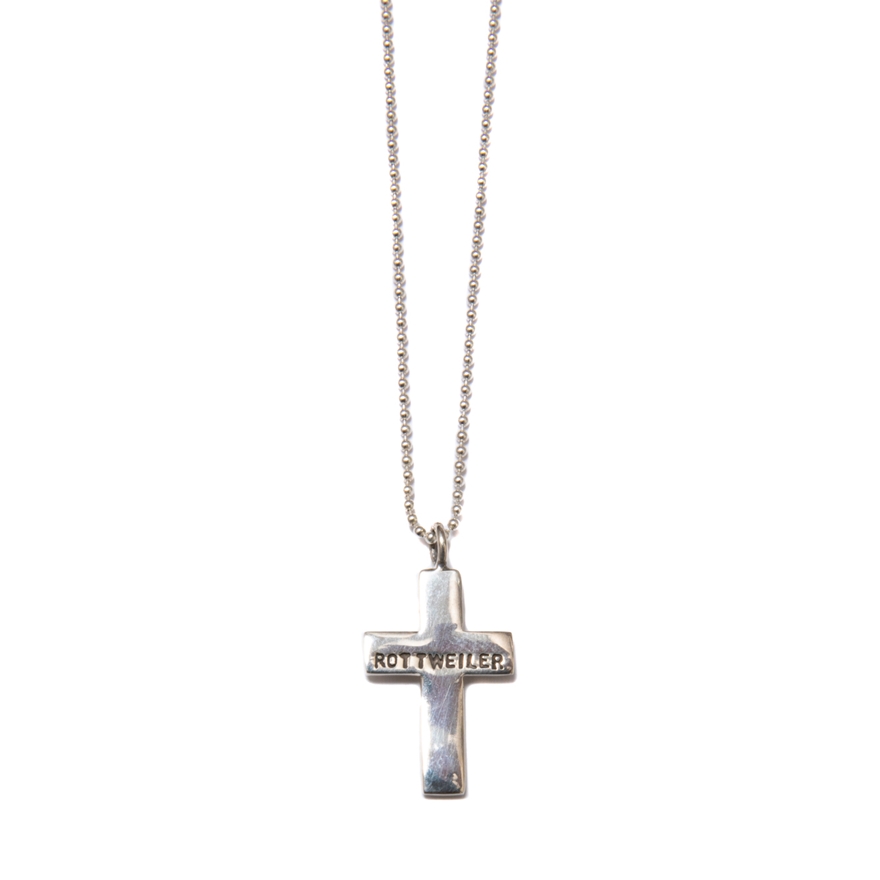 画像: ROTTWEILER/LONG DOG CHAIN ROSARIO（SILVER）［ロングドッグチェーンロザリオ-24秋冬］