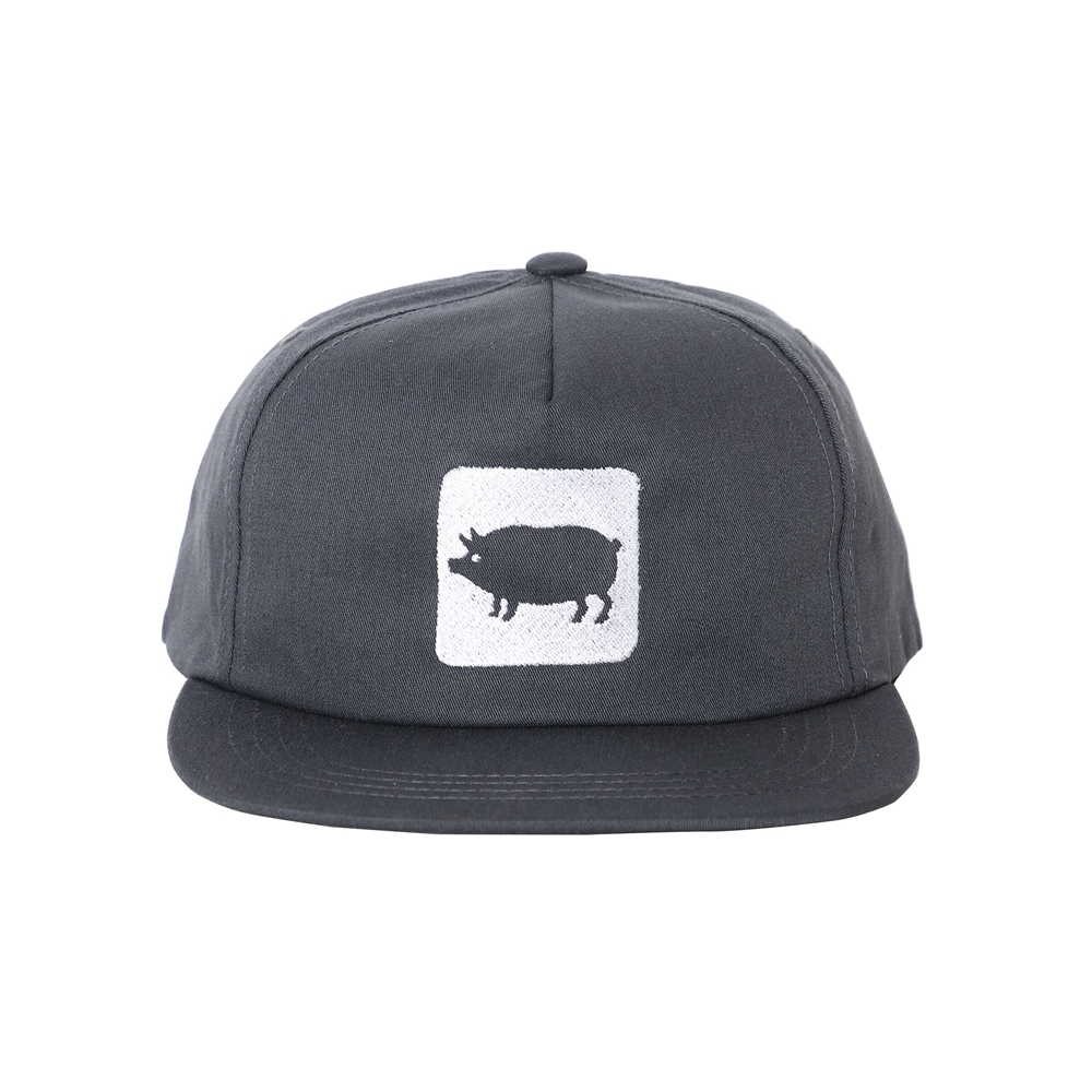 画像: PORKCHOP/CYOW COTTON CAP（CHARCOAL）［コットンキャップ-25春夏］
