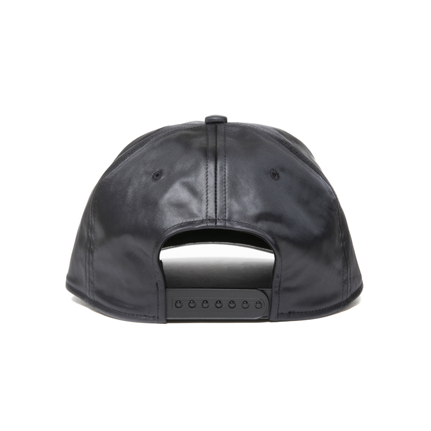 画像: COOTIE PRODUCTIONS/Damp Coated Satin 5 Panel Cap（Black/White）［5パネルキャップ-25春夏］