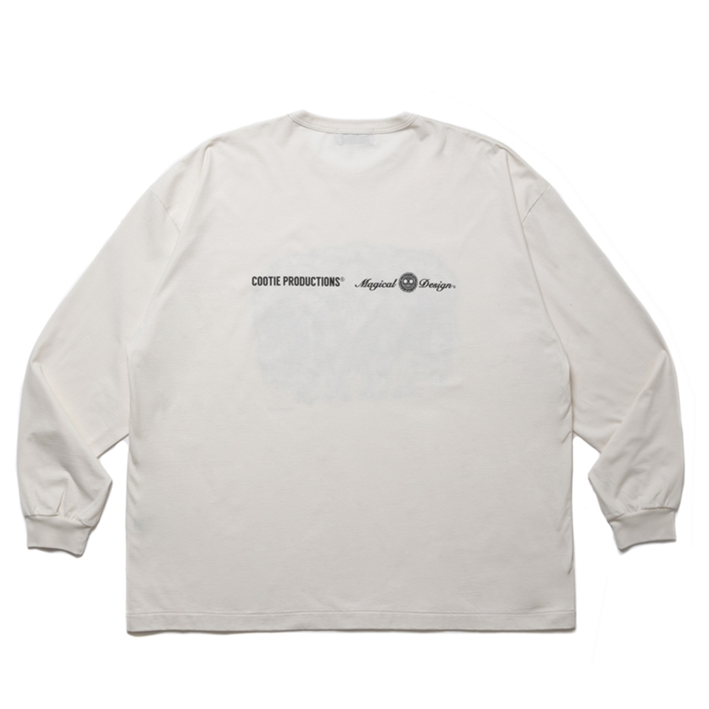 画像: COOTIE PRODUCTIONS/Print L/S Tee（Magical Design）（Off Ivory）［プリント長袖T-25春夏］