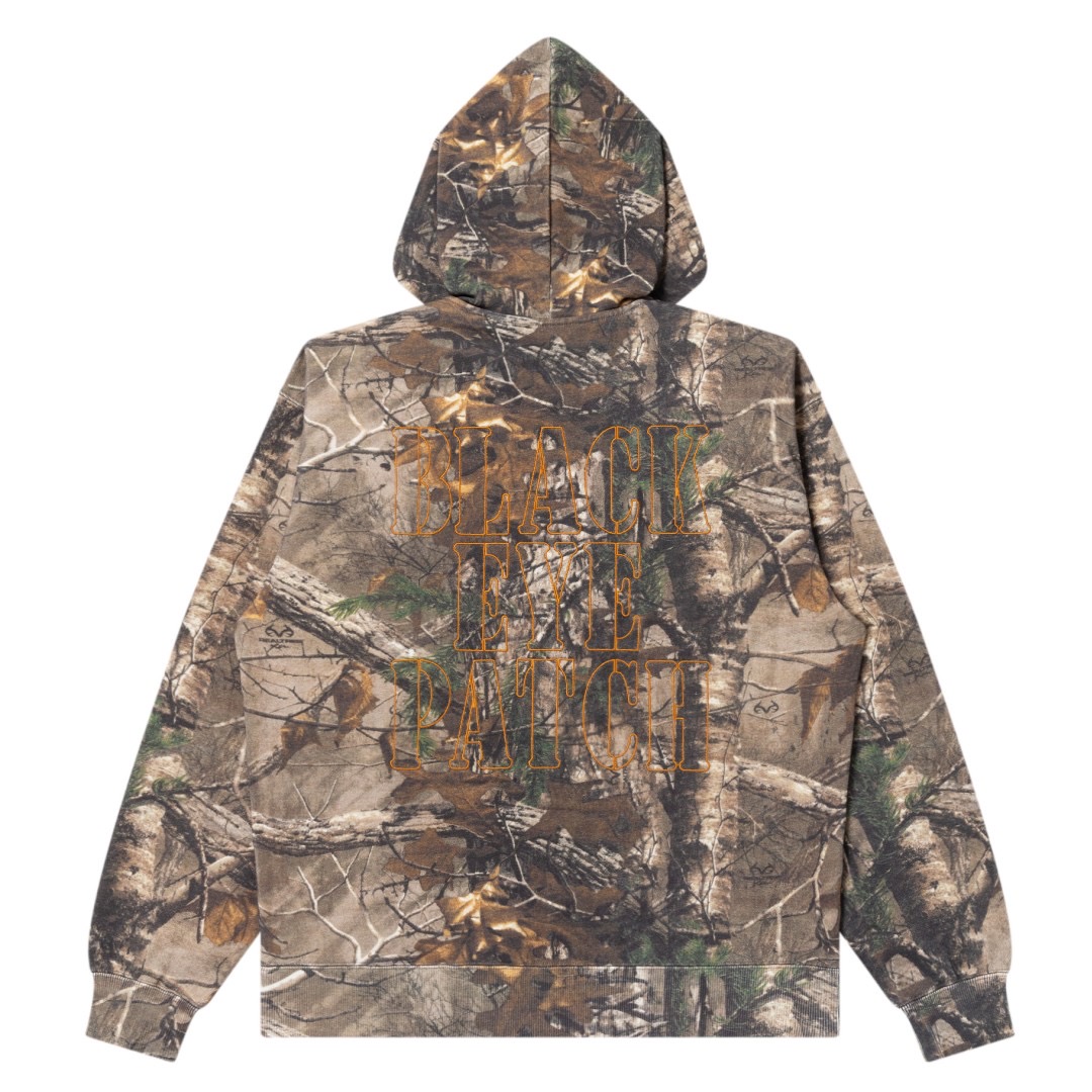 画像: BlackEyePatch/STENCIL LOGO REALTREE THERMAL ZIP HOODIE（MULTI）