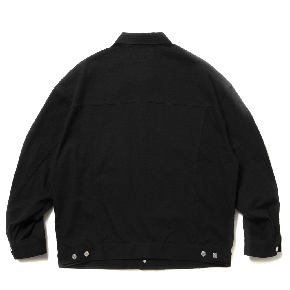 画像: COOTIE PRODUCTIONS/Needle Punch Twill 3rd Type Jacket（Black）［ニードルパンチツイルサードタイプJKT-25春夏］