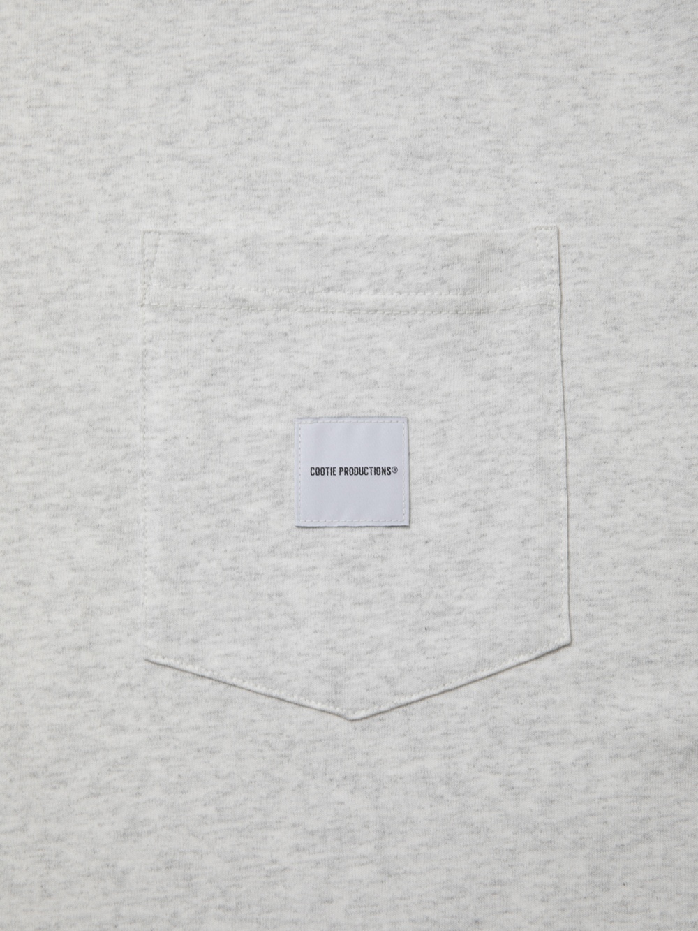 画像: COOTIE PRODUCTIONS/Open End Yarn Error Fit L/S Tee（Oatmeal）［エラーフィット長袖ポケT-25春夏］