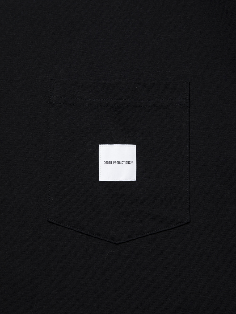 画像: COOTIE PRODUCTIONS/Open End Yarn Error Fit L/S Tee（Black）［エラーフィット長袖ポケT-25春夏］