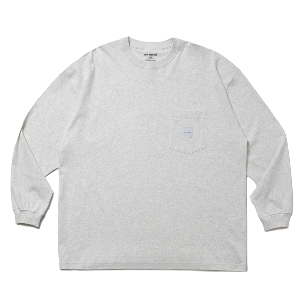 画像: COOTIE PRODUCTIONS/Open End Yarn Error Fit L/S Tee（Oatmeal）［エラーフィット長袖ポケT-25春夏］