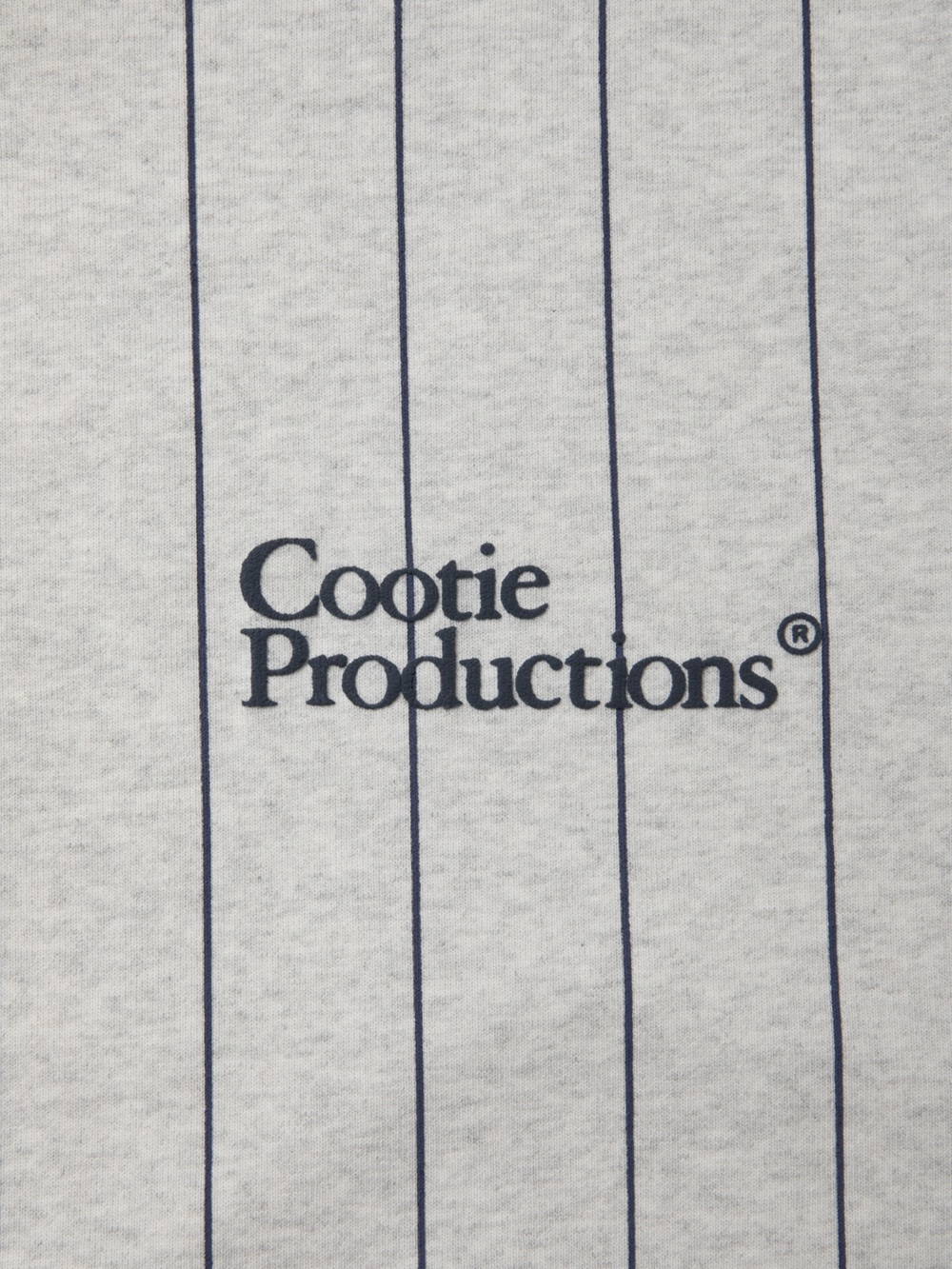 画像: COOTIE PRODUCTIONS/Allover Print Open End Yarn Sweat Zip Hoodie（Oatmeal）［ストライプスウェットジップフーディー-25春夏］