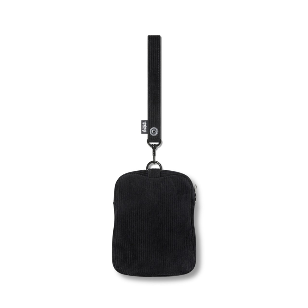 画像: BlackEyePatch/OG LABEL STRAPPED CORDUROY POUCH（BLACK）