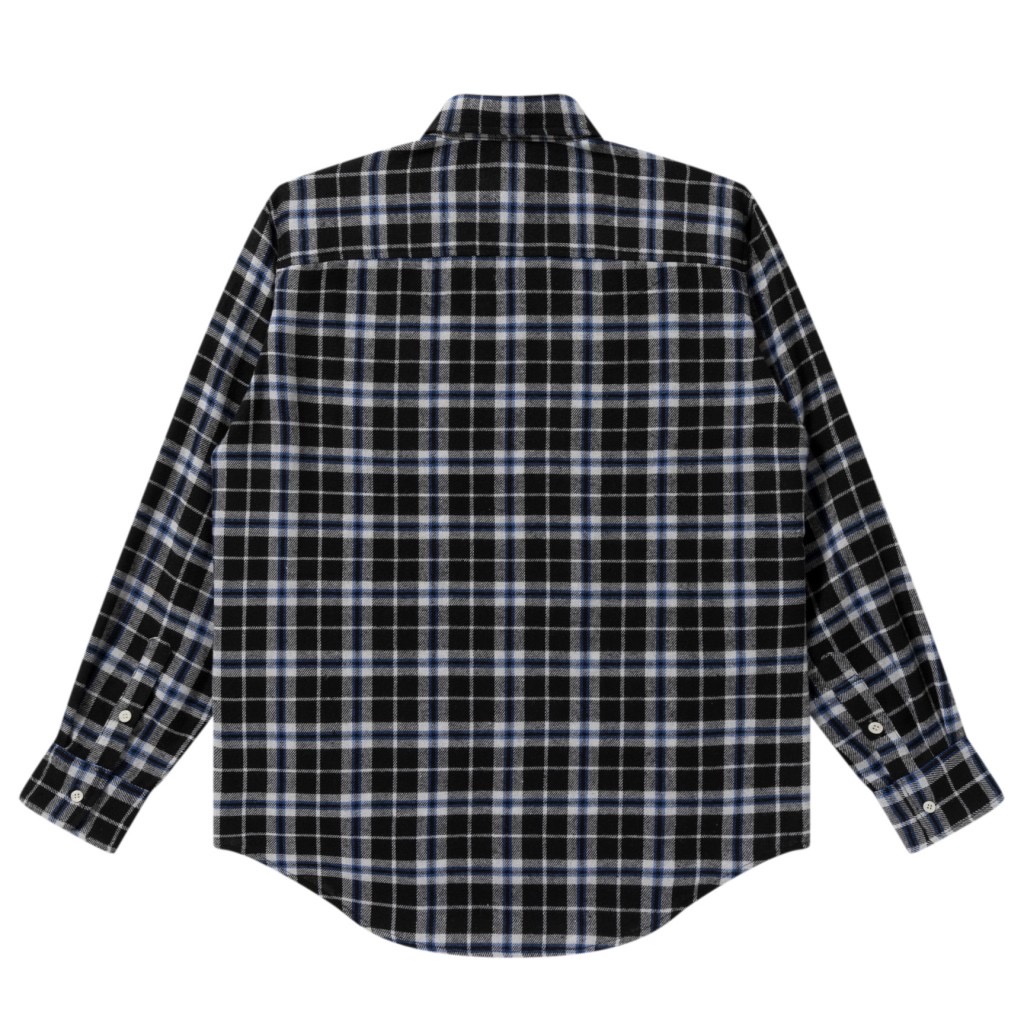 画像: BlackEyePatch/B EMBLEM FLANNEL SHIRT（MULTI）