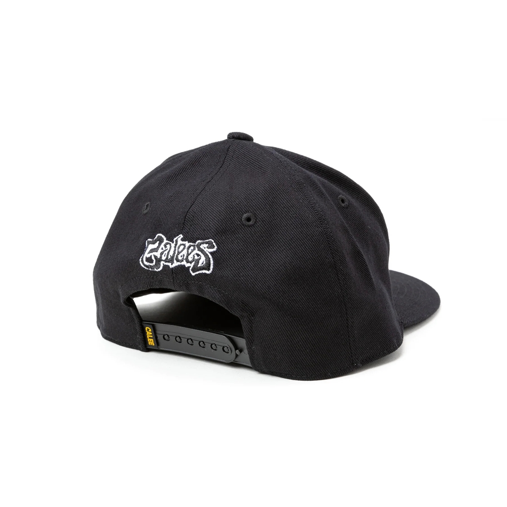 画像: CALEE/EMBROIDERY CALEES TWILL CAP（BLACK）［ツイルキャップ-25春夏］