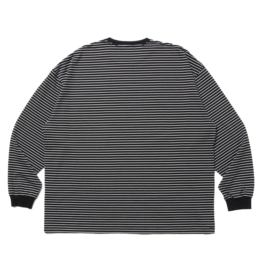 画像: COOTIE PRODUCTIONS/Border L/S Tee（Black）［ボーダー長袖T-25春夏］