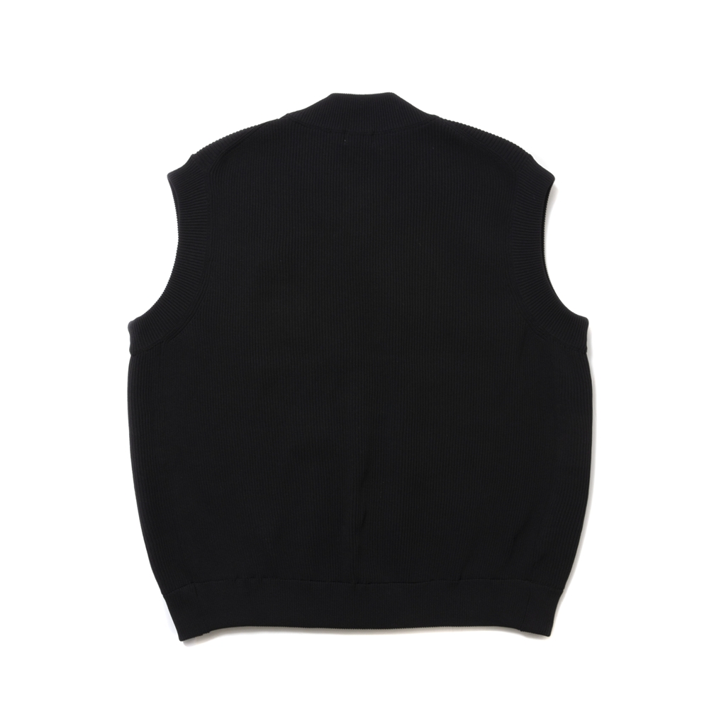 画像: COOTIE PRODUCTIONS/Solotex Tilden Knit Vest（Black）［チルデンニットベスト-25春夏］