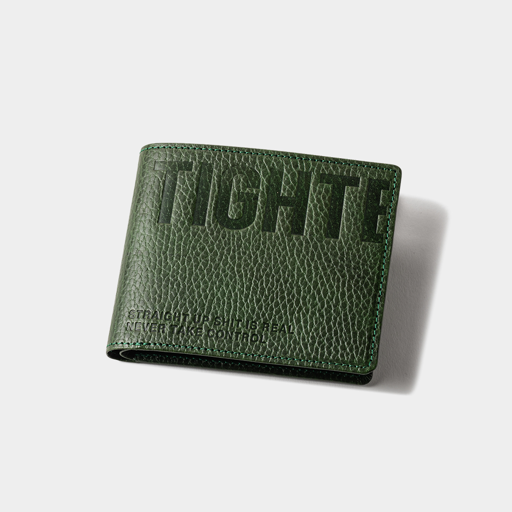 画像: TIGHTBOOTH/LEATHER BIFOLD WALLET（Deep Green）［レザーウォレット-25春夏］