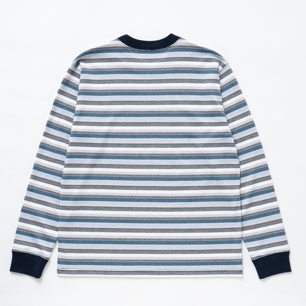 画像: RATS/BORDER L/S TEE（MULTI BORDER）［ボーダー長袖T-25春夏］