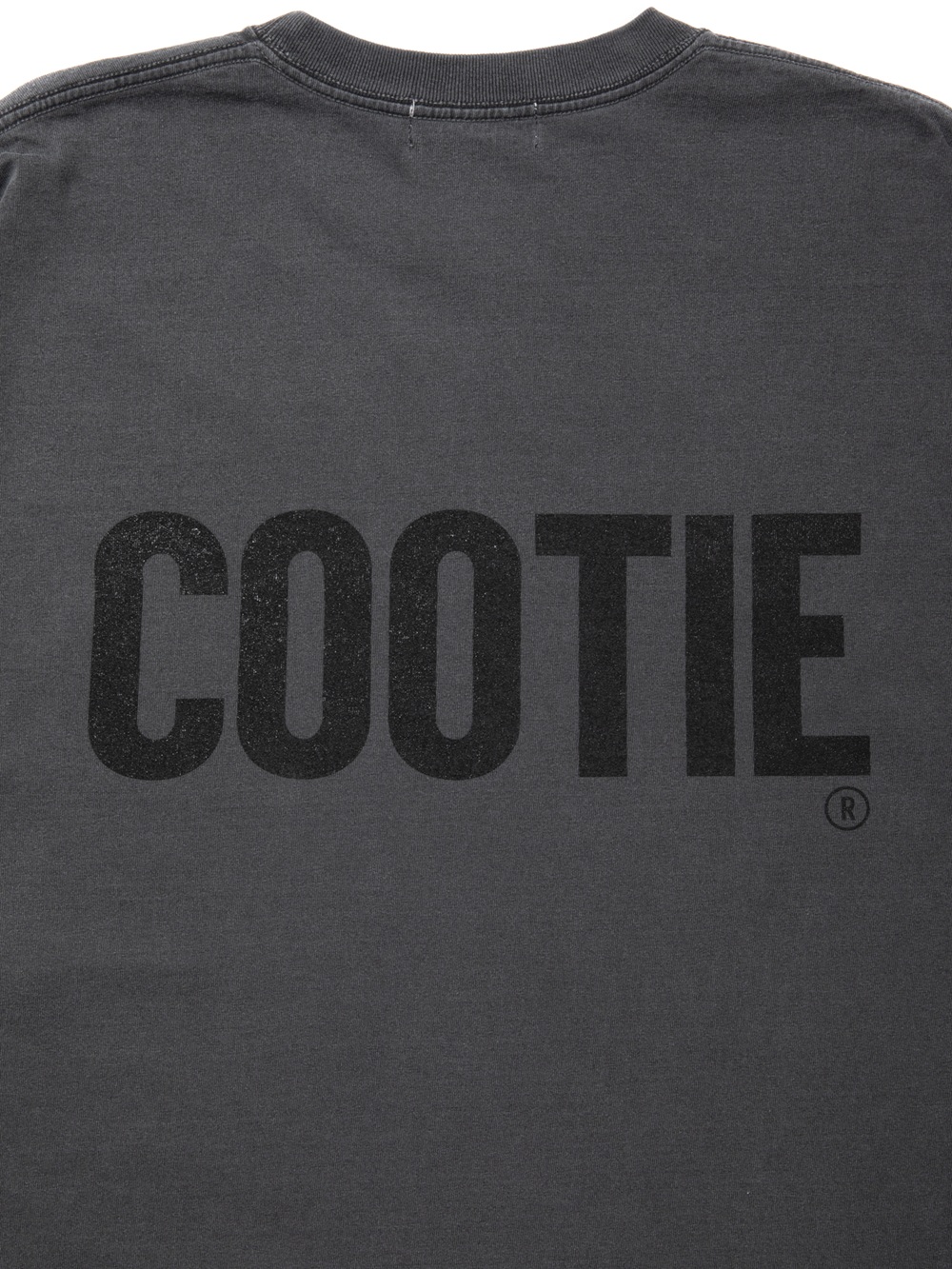 画像: COOTIE PRODUCTIONS/Pigment Dyed L/S Tee（Black）［ピグメントダイ長袖T-25春夏］