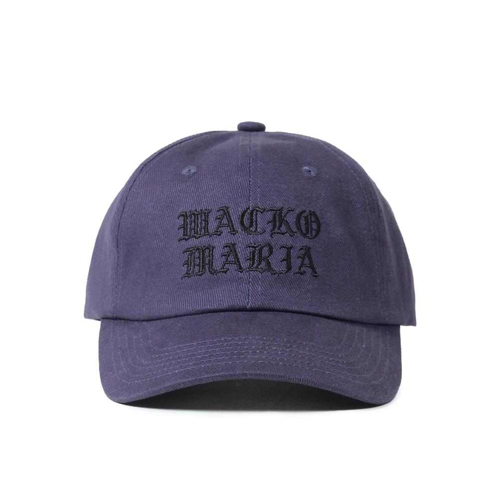 WACKO MARIA/6 PANEL CAP（NAVY）［6パネルキャップ-25春夏
