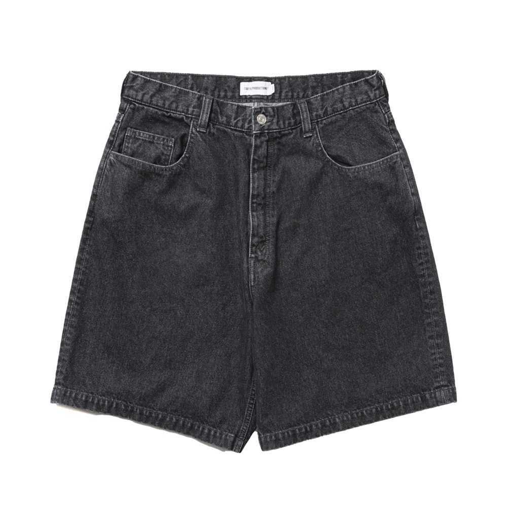 画像: COOTIE PRODUCTIONS/5 Pocket Denim Baggy Shorts（Black Fade）［デニムバギーショーツ-25春夏］