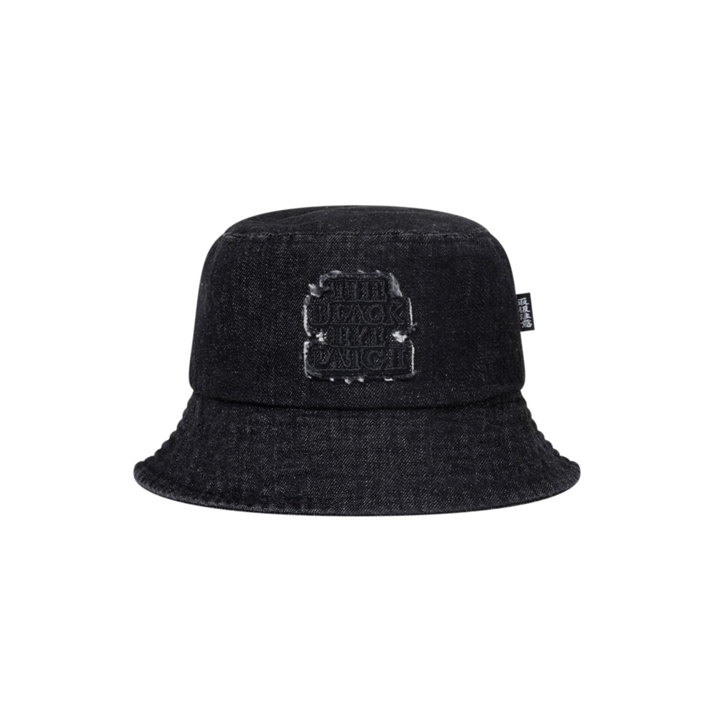 画像: BlackEyePatch/OG LABEL PATCHED DENIM BUCKET HAT（BLACK）