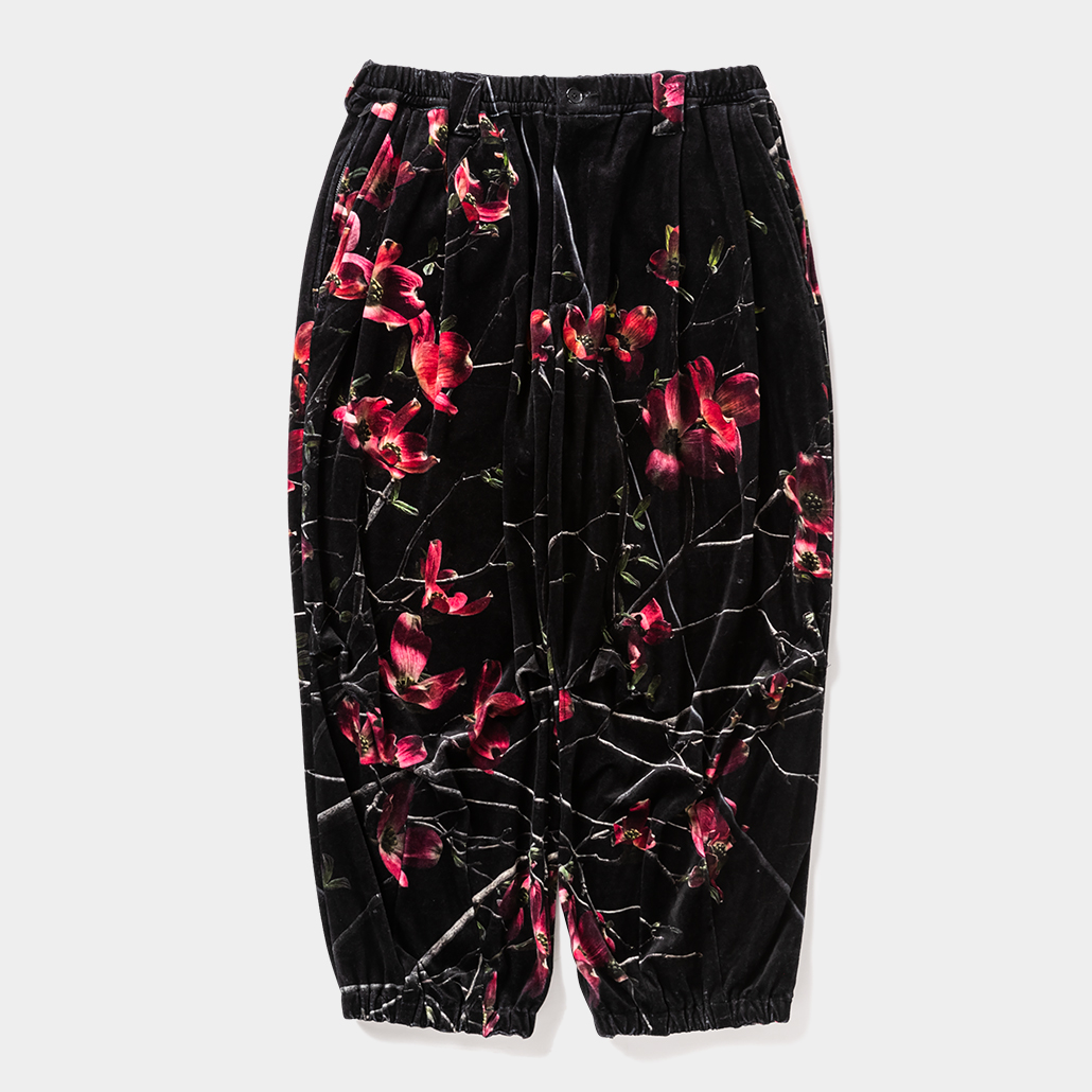 画像: TIGHTBOOTH/DOGWOOD VELOUR BALLOON PANTS（Dogwood）［ドッグウッドベロアバルーンパンツ-25春夏］