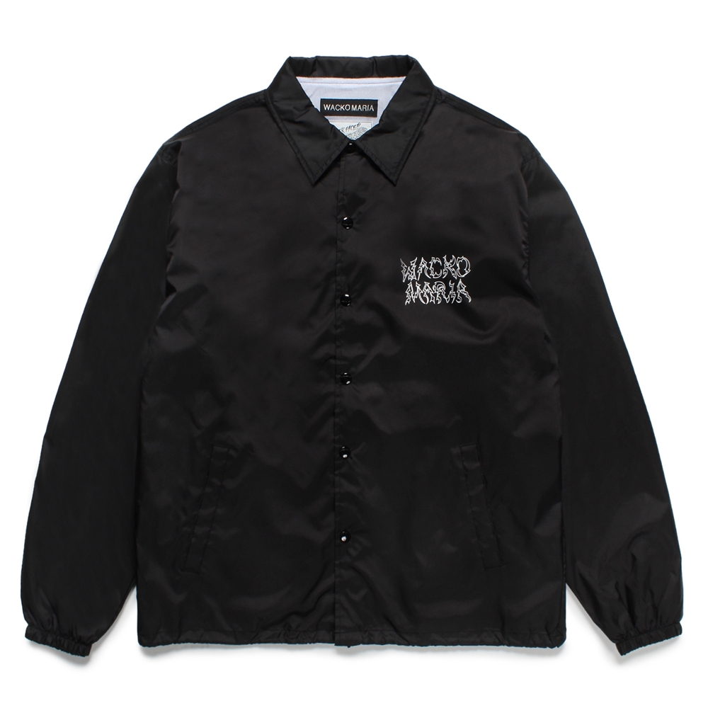 画像: WACKO MARIA/NECKFACE / COACH JACKET（BLACK）［コーチJKT-25春夏］