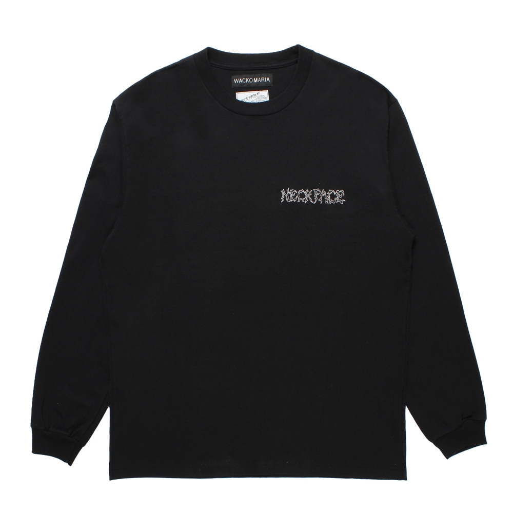 画像: WACKO MARIA/NECKFACE / WASHED HEAVY WEIGHT LONG SLEEVE T-SHIRT（BLACK）［プリント長袖T-25春夏］