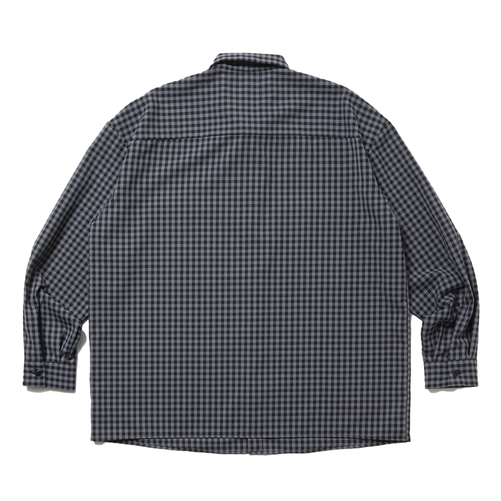 画像: COOTIE PRODUCTIONS/T/W Work L/S Shirt（Gingham Check）［ワークシャツ-25春夏］